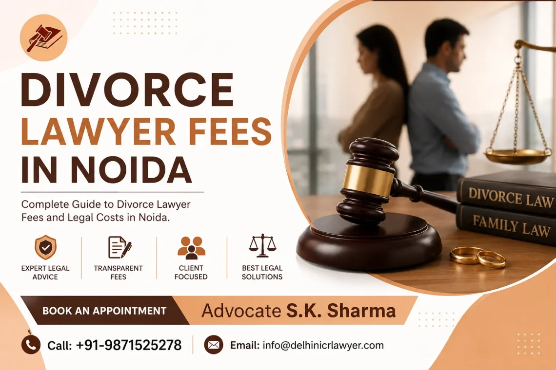 Divorce Lawyer Fees in Noida: Everything You Need to Know Before Filing for Divorce