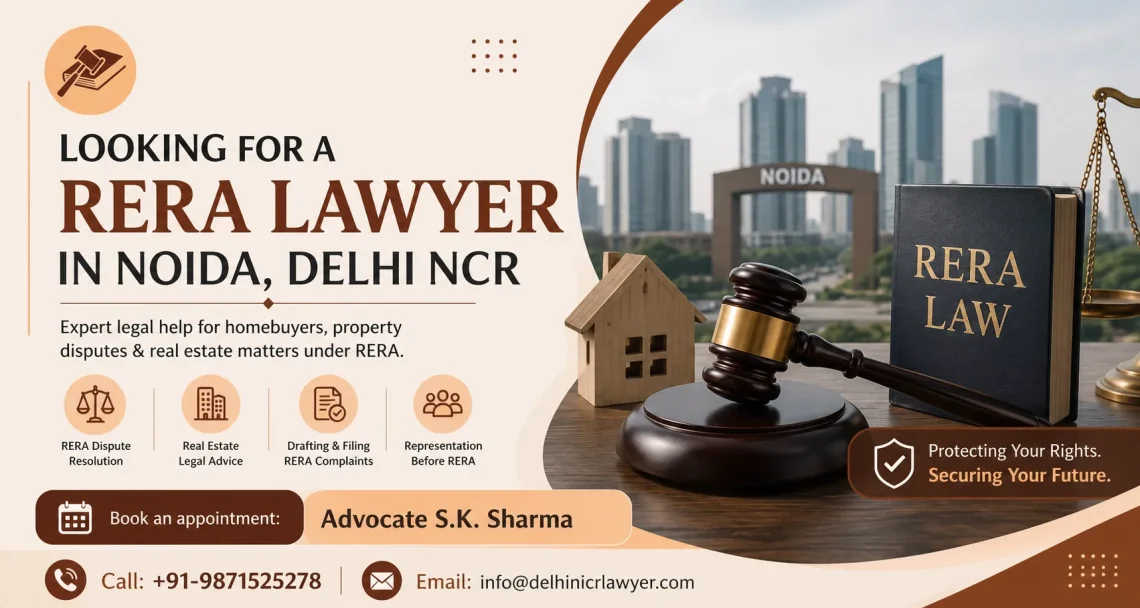 RERA Lawyer in Noida & Delhi NCR