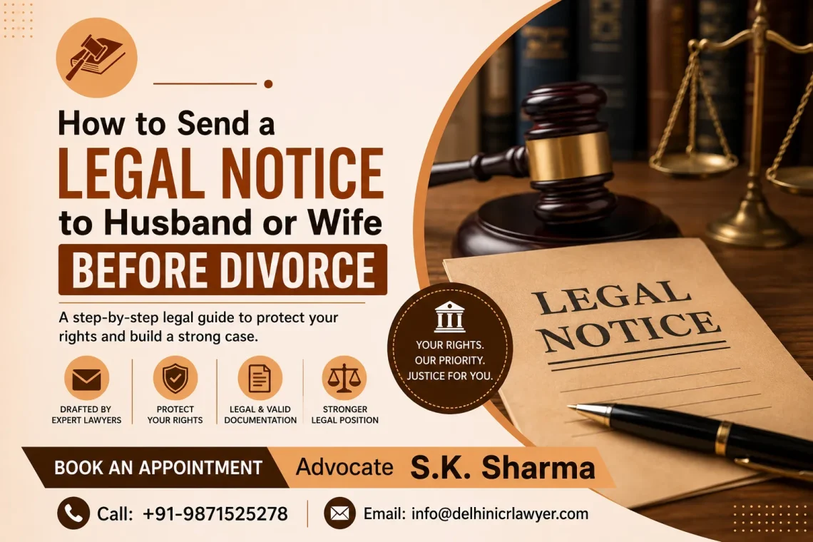 How to Apply Divorce Notice Before Divorce