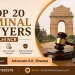 Top 20 Criminal Lawyers in Delhi NCR (2026) | Expert Guide