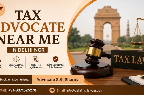 Tax Advocate Near Me in Delhi NCR for Income Tax Cases